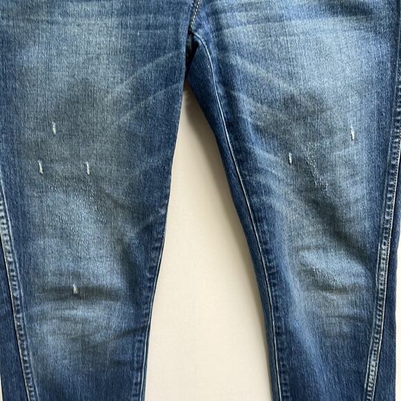 AMO Twist Denim Jeans In Dive Bar Size 27 - Picture 6 of 12